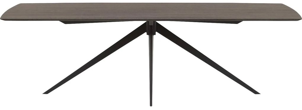 Goossens Excellent Eettafel Uniek, Semi rechthoekig 260 x 100 cm