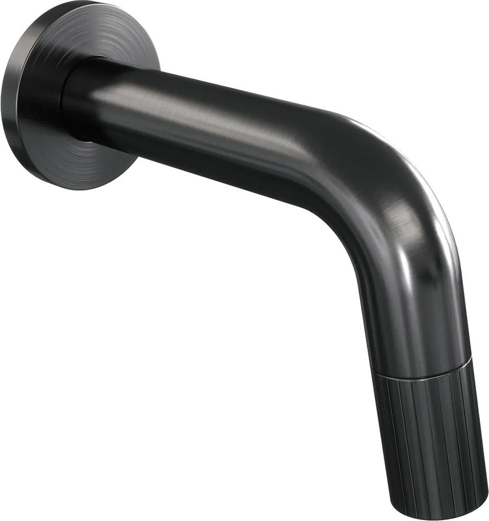 Brauer Stripe inbouw fonteinkraan gunmetal geborsteld PVD