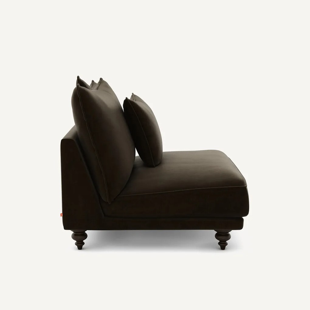 Bank in fluweel, Lazare