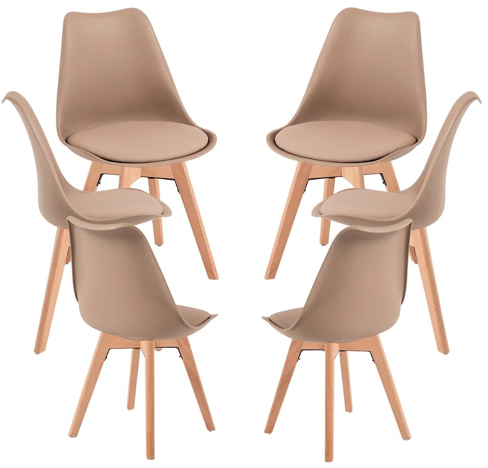 Set 6 Synk Basic Stoelen