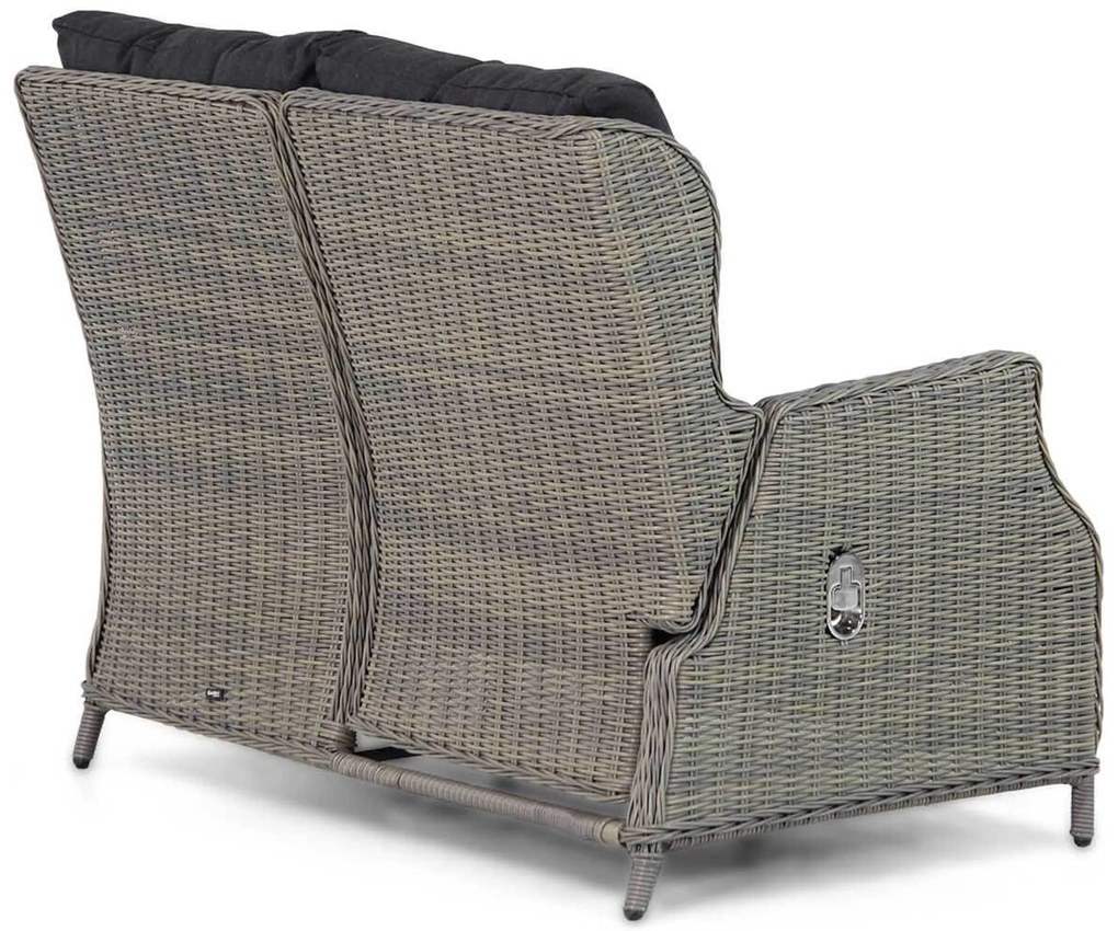 Dining Loungeset 6 personen Wicker Taupe Garden Collections Chicago/Brighton