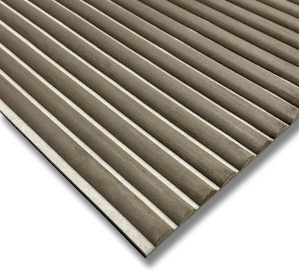 Suede Paneel AKU Khaki 260x60x2.1cm - 260 cm x 60 cm x 2 cm | 15 kg | Paneli akoestische wandpanelen - AKU Wandpanelen