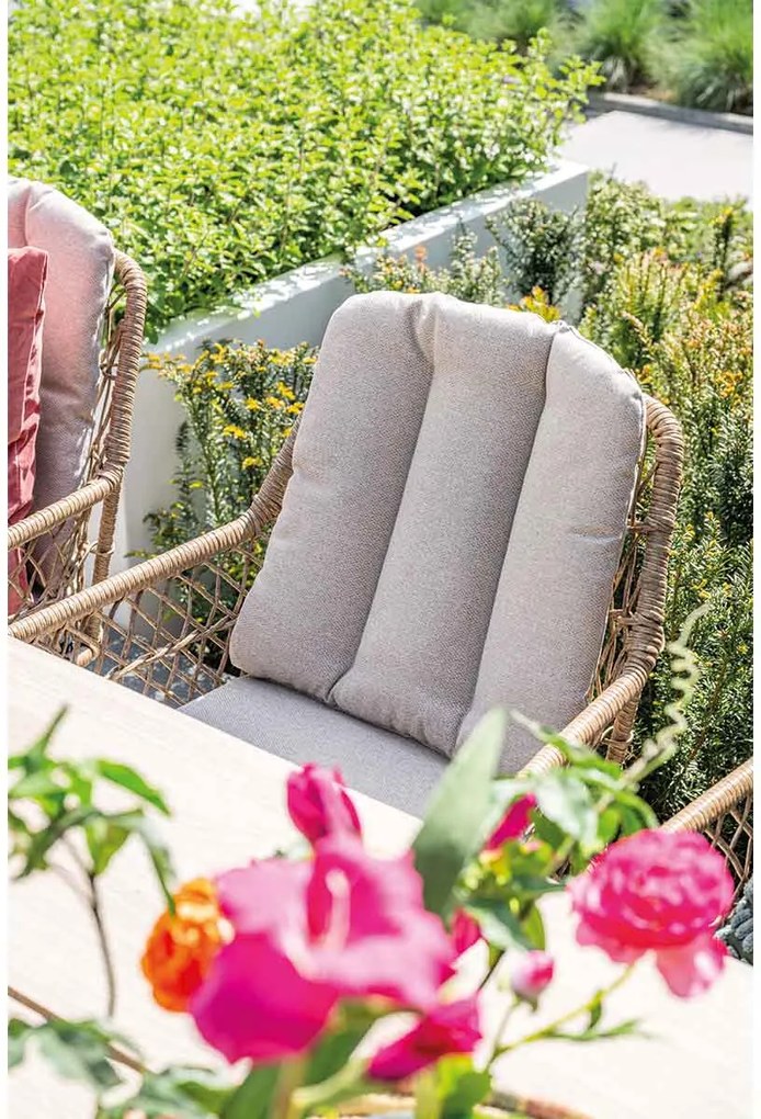 Garden Impressions Kalibo lounge dining stoel - donker grijs