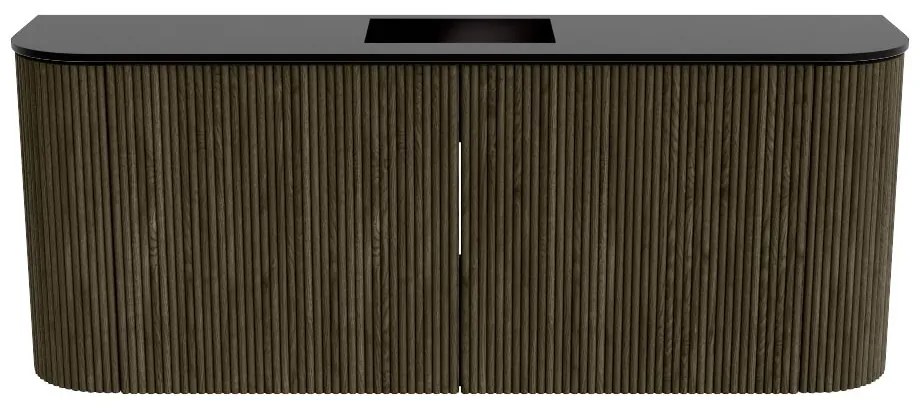 Mondiaz Joya 105cm toiletmeubel ronding links/rechts shadow met wastafel faye midden zonder kraangat urban