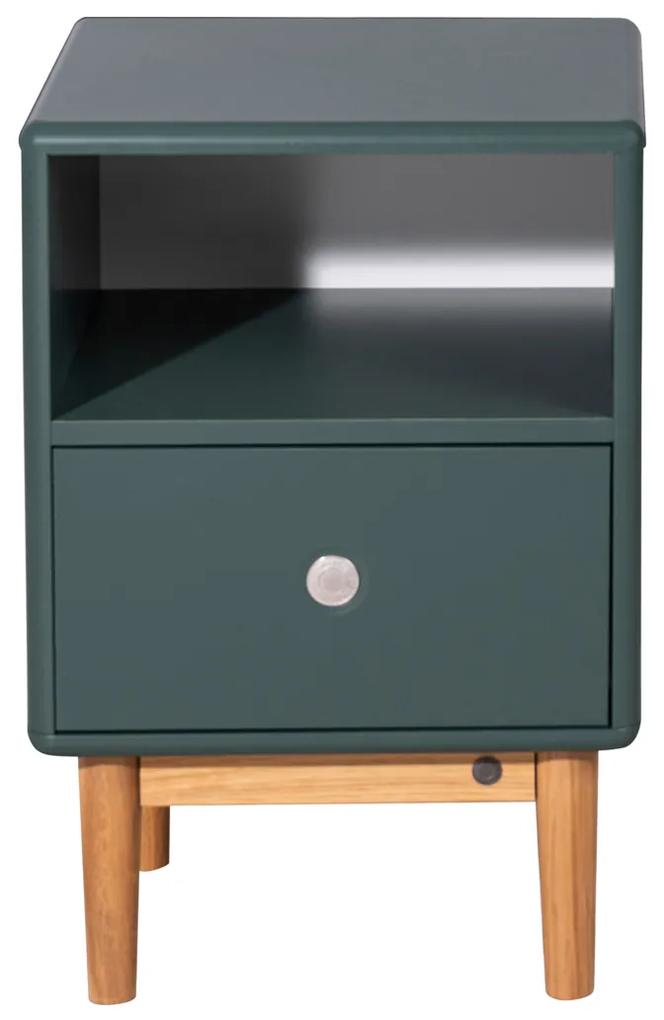 Tenzo Tom Tailor Color Box Retro Nachtkastje Forest - 40x33.5x61cm.
