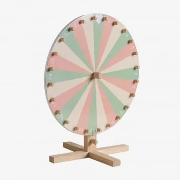 Bettina Kids Houten Rad Van Fortuin Veelkleurig Soft - Sklum