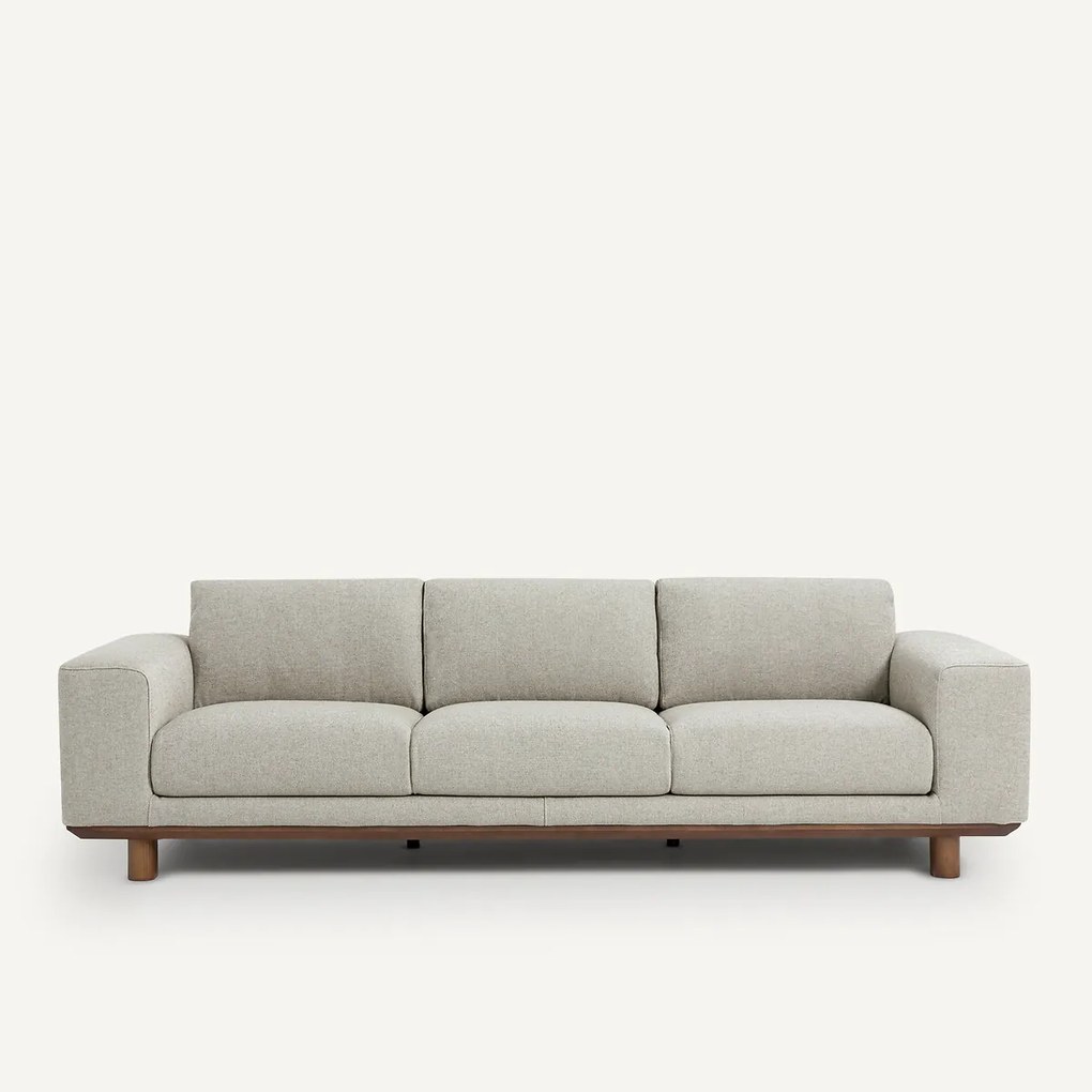 3- of 4-zits bank, structuurviscose en linnen, Cerea