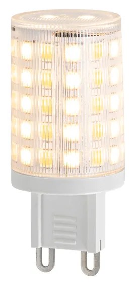 Smart plafondlamp brons met amber glas 12-lichts incl. 12 Wifi G9 - Bianca G9 Binnenverlichting Lamp