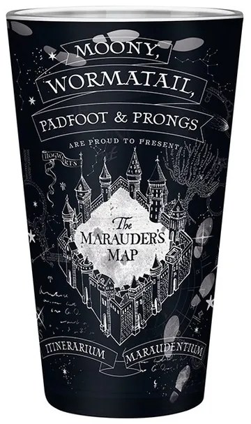 Glas Harry Potter - Kaart van de Marauder