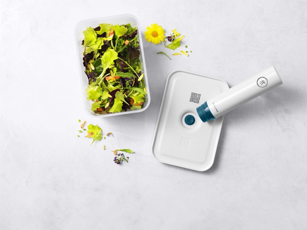 ZWILLING Fresh & Save Vacuümdoos L, Kunststof, semitransparan-La-Mer blauw - Fresh & Save - ZWILLING