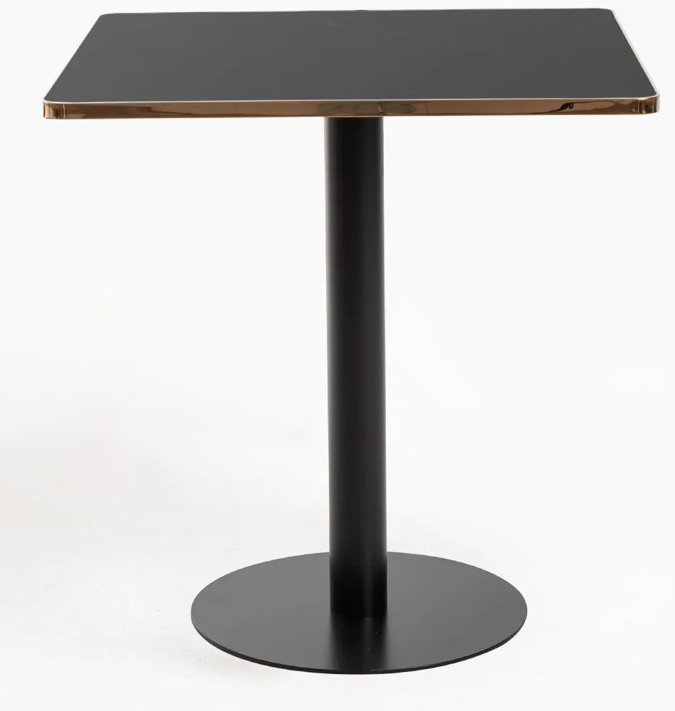 Tafel Firro Vierkant 70cm Zwart