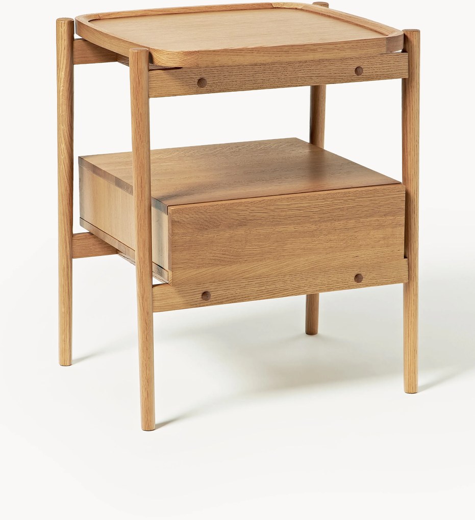 Houten nachtkastje Libby