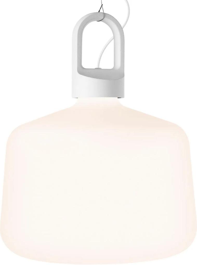 Zero Bottle hanglamp fluo wit