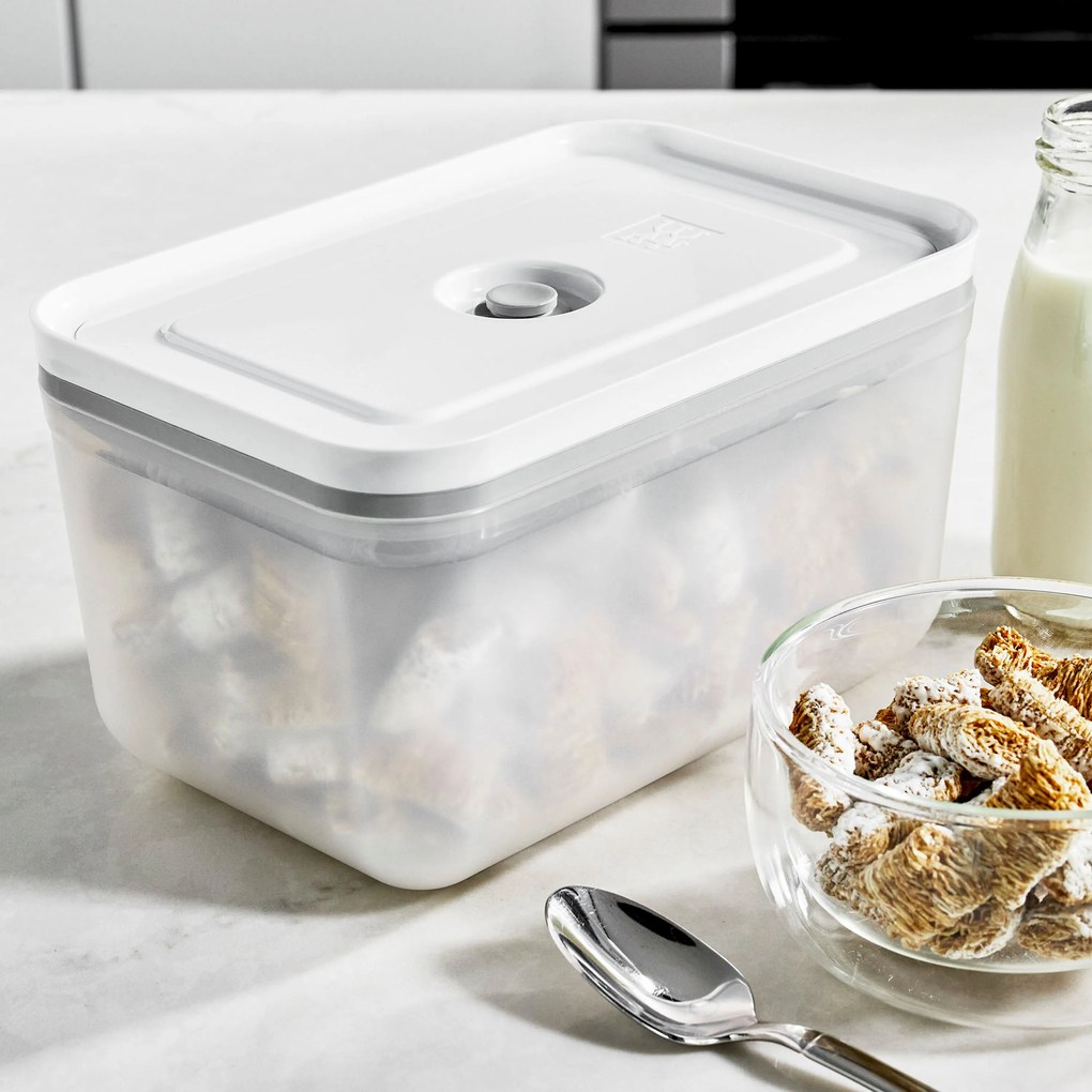 ZWILLING Fresh & Save Vacuümdoos L, Kunststof, semitransparant-Grijs - Fresh & Save - ZWILLING