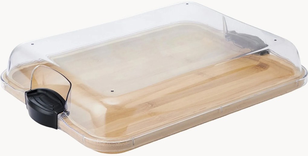 Snijplank Build-a-Board van bamboehout met deksel