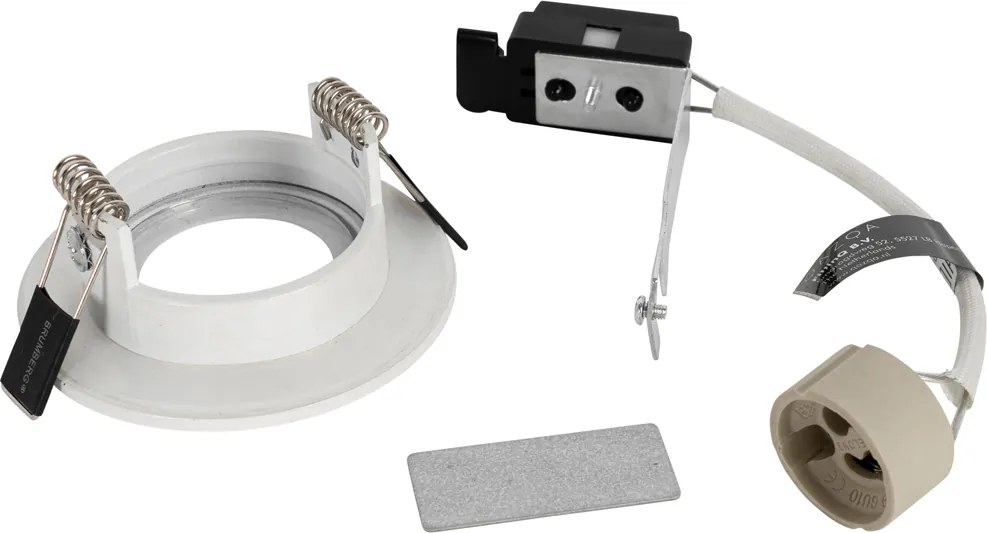 Smart inbouwspot wit rond  IP44 incl. Wifi GU10 50mm - Xena