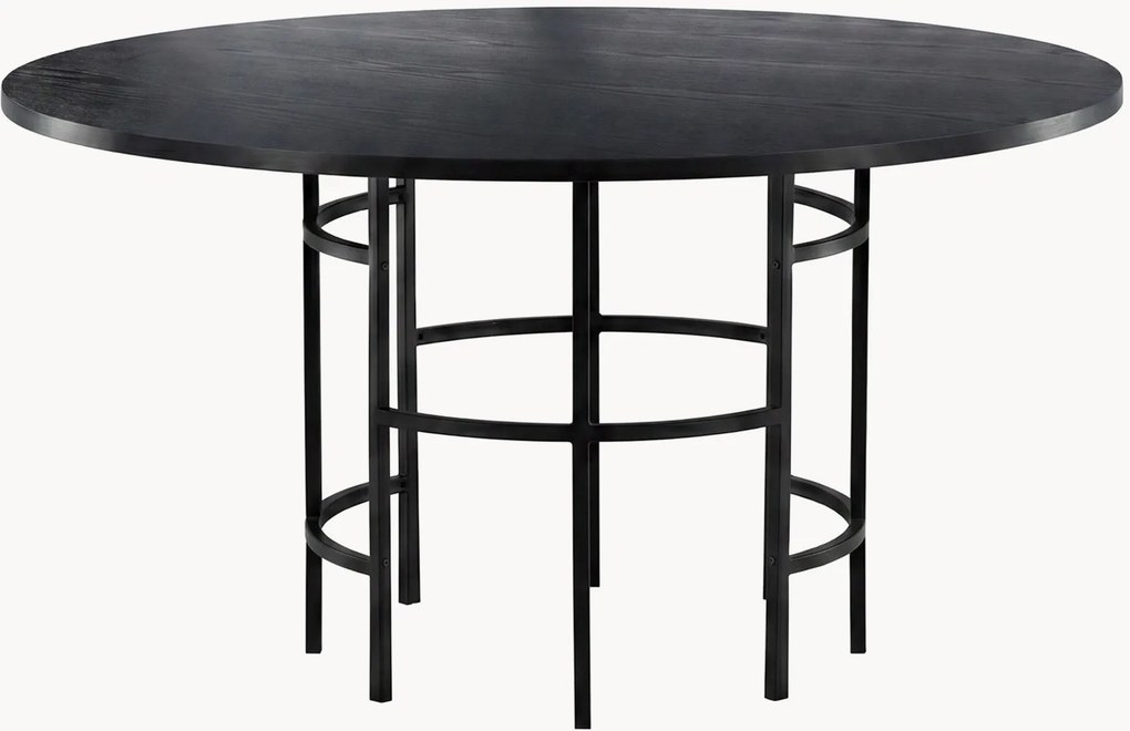 Ronde eettafel Copenhagen van hout, Ø 140 cm