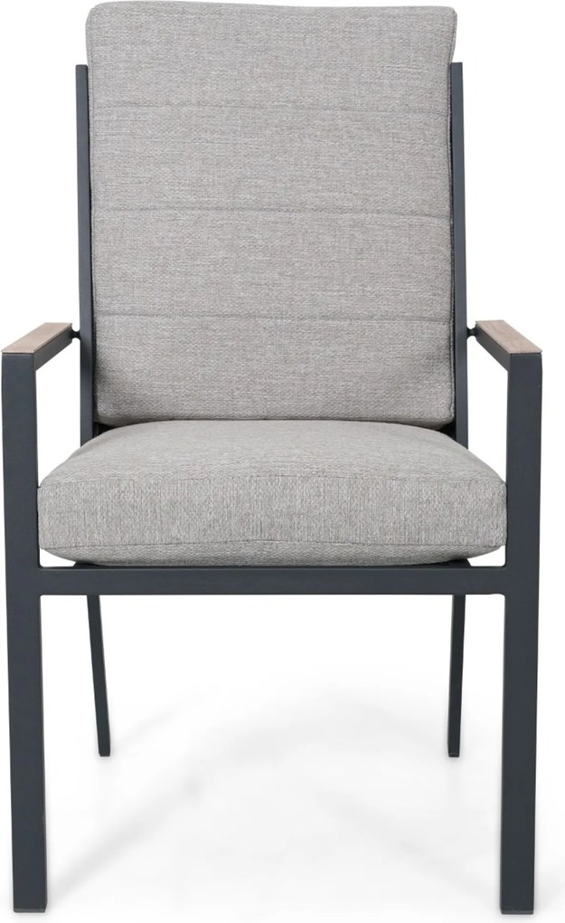 Tuinstoel Aluminium Grijs-antraciet Lifestyle Garden Furniture Lecce