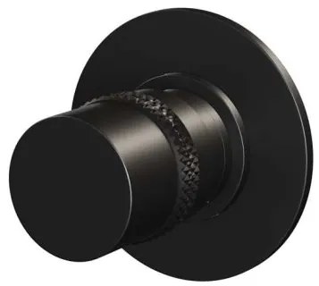 Brauer Black Edition inbouw badkraan met badvulcombinatie en staafhanddouche zwart mat