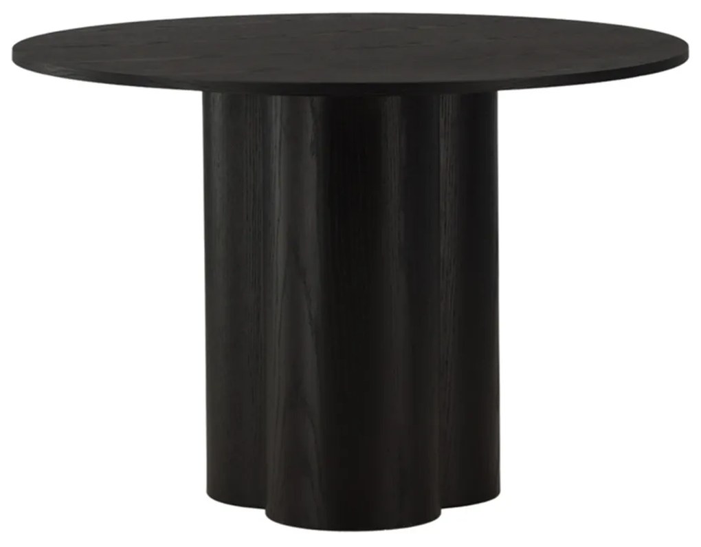 Design Eettafel Zwart - 110 X 110cm.