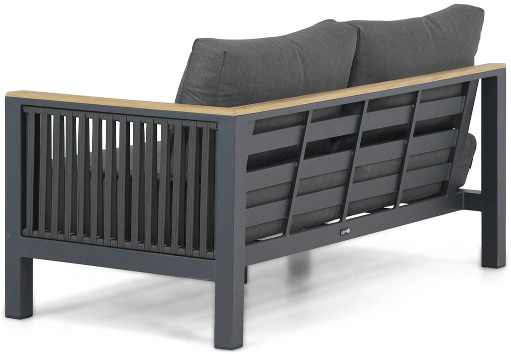 Hoek loungeset 6 personen Aluminium/Rope Grijs Santika Furniture Santika Shadow