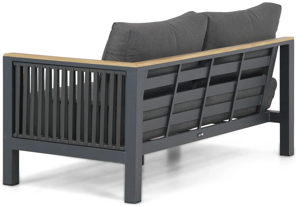 Hoek loungeset 6 personen Aluminium/Rope Grijs Santika Furniture Santika Shadow