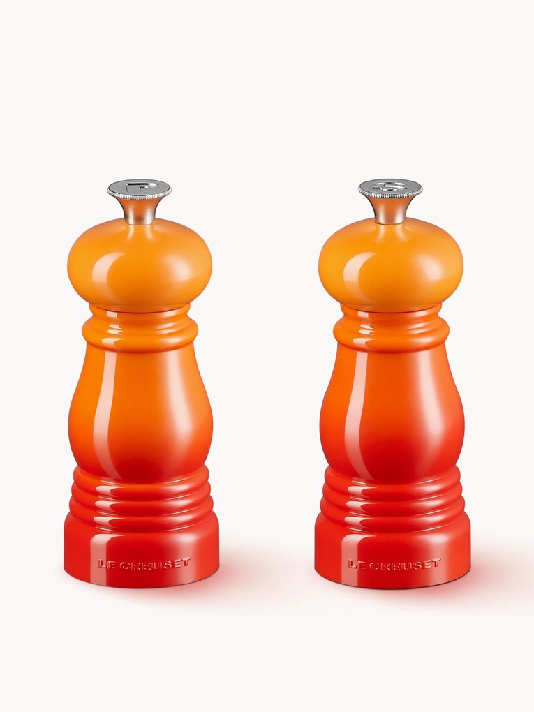 Zout- en peperstrooier Creuset met keramisch maalwerk, 2-delig