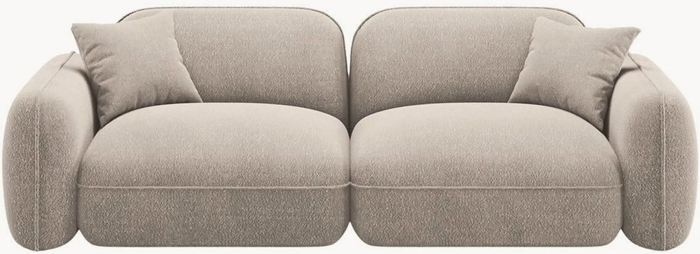 Modulaire fluwelen bank Lucien (3-zits)