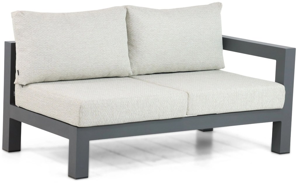 Hoek loungeset 5 personen Aluminium Grijs  Lifestyle Garden Furniture Luca