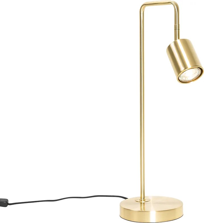 Smart tafellamp messing verstelbaar incl. Wifi GU10 - Jav