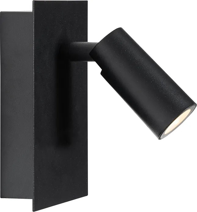 Moderne buiten wandlamp zwart incl. LED IP54 - Simon