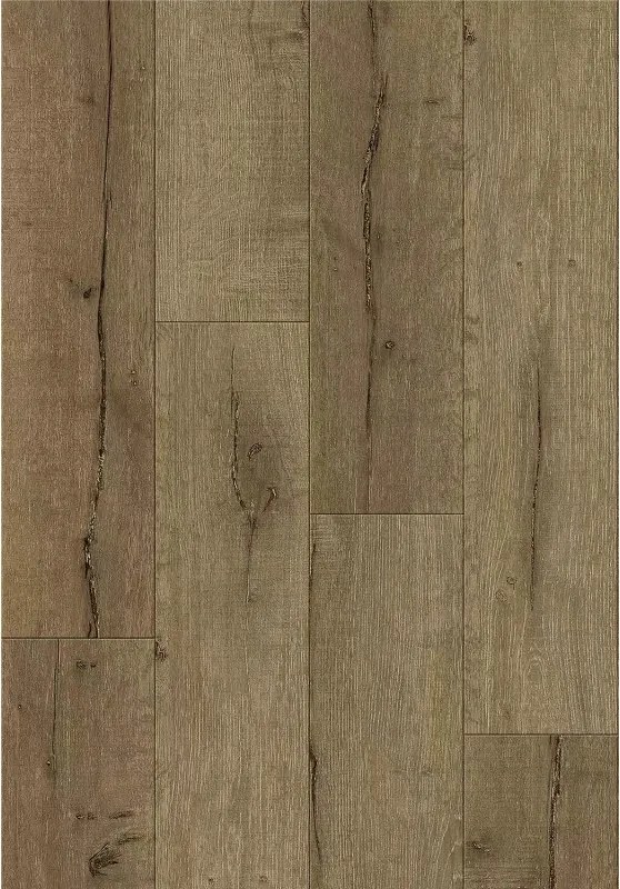 Mexen Yonkers  vinylplanken 1240 x 182 mm SPC 6,5 mm, onderlaag IXPE 1,5 mm, 4 V-Voeg, Eik - F1107-1240-182-505-4V1-01