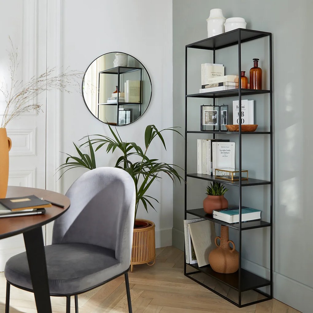 Boekenkast, Acia metaal, 6 planken, MIVA