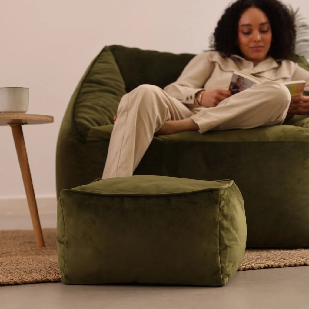 Amara Velvet Footstool
