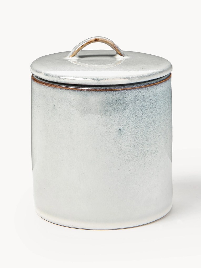 Handgemaakte opbergpot Nordic Sand