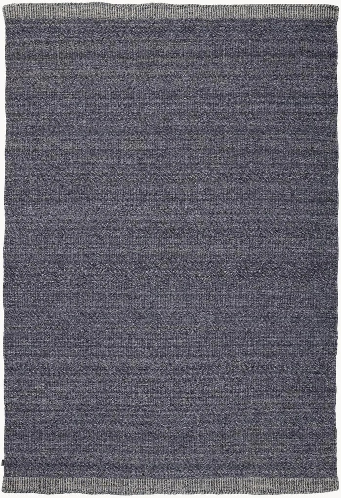 Handgeknoopt laagpolig wollen vloerkleed Versanti