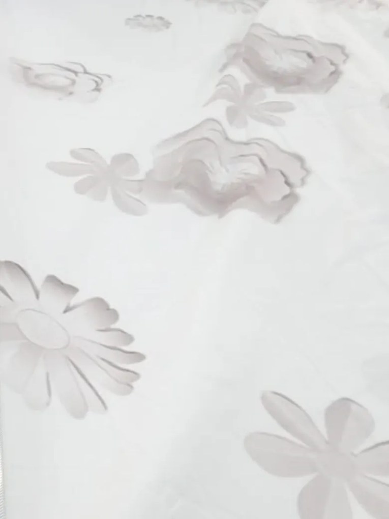 Dekbedovertrek My Design - 100% katoen - 140x200 - bloem naturel