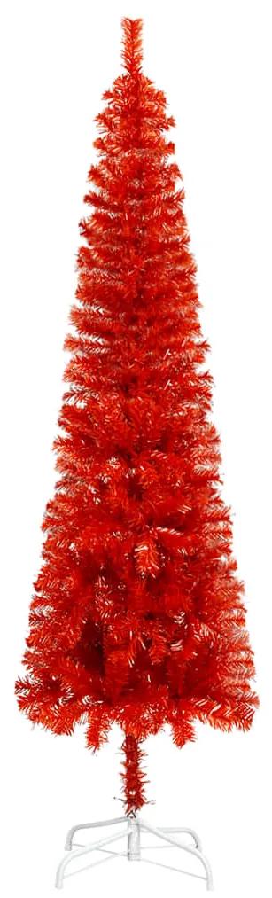 vidaXL Kerstboom smal 180 cm rood