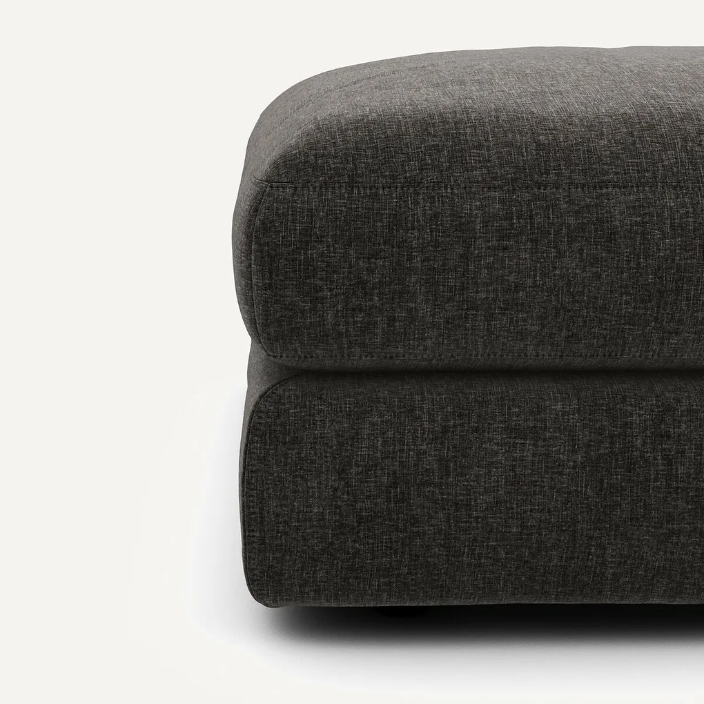 Fluwelen chenille voetenbank, Skander