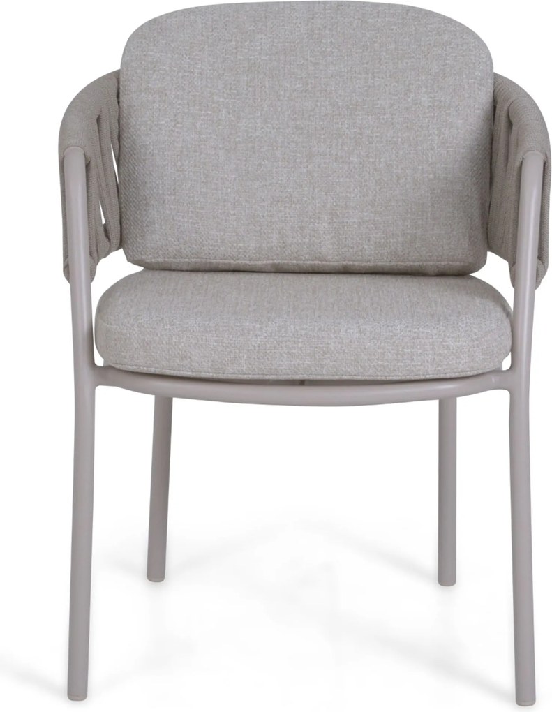 Seasons Calma Dining Chair LOFT With Cushions Zand/Beige