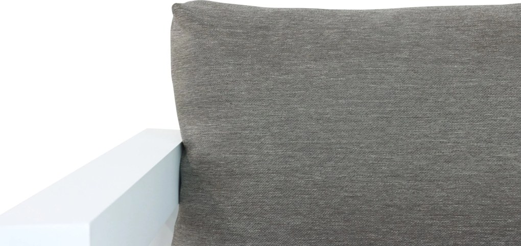 Hoek loungeset 6 personen Aluminium Wit Lifestyle Garden Furniture Luca