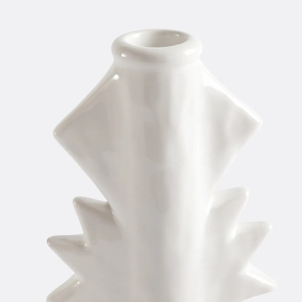 Keramische kandelaar H26 cm, Hamara