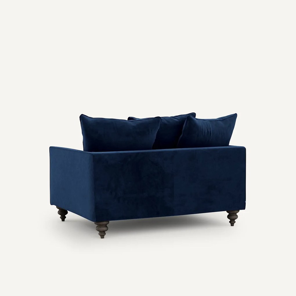 2-zits fluwelen bank, Lazare