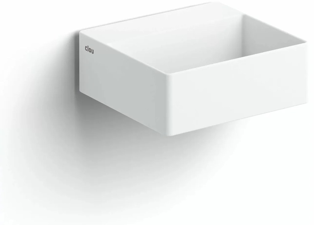 Clou New Flush 1 fontein solid surface 28cm wit mat