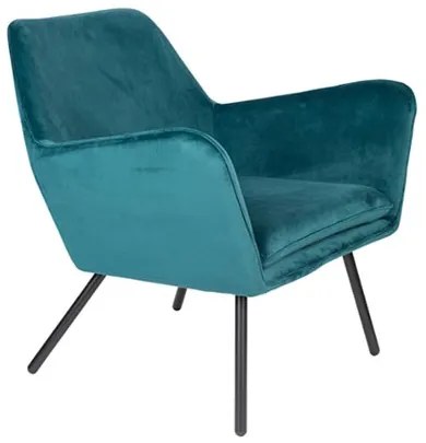 Birdson velvet fauteuil blauw - NORI Living | Cavetown