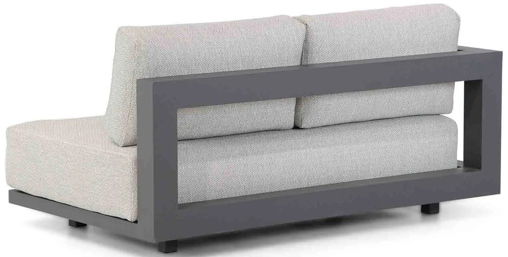 Hoek loungeset  Aluminium Grijs 4 personen 4 Seasons Outdoor Metropolitan/Coco