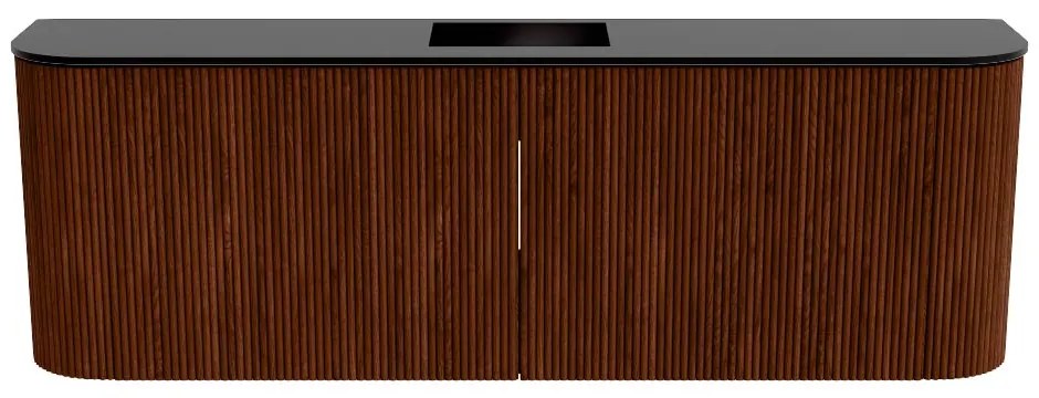 Mondiaz Joya 125cm toiletmeubel ronding links/rechts ruby met wastafel faye midden 1 kraangat urban