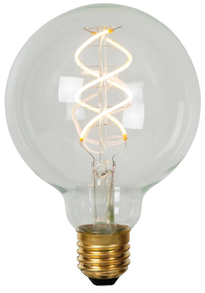 Lucide Bulb dimbare LED lamp 2700K E27 5W 9.5cm transparant