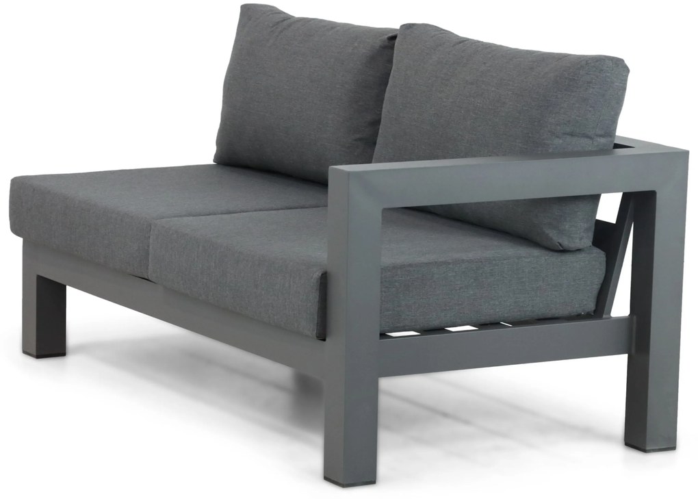 Hoek loungeset 5 personen Aluminium Grijs  Lifestyle Garden Furniture Luca