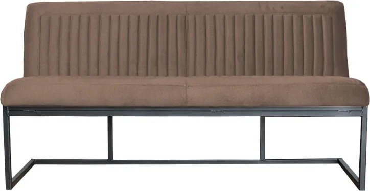 Eetkamerbank - Lara - stof Element grijsbruin 05 - 160 cm